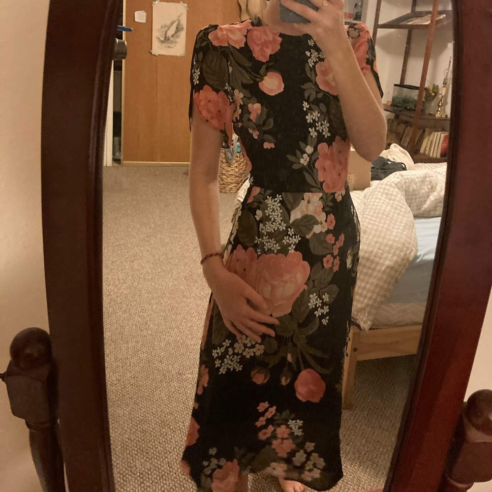 Reformation Andre Dress in Vivette